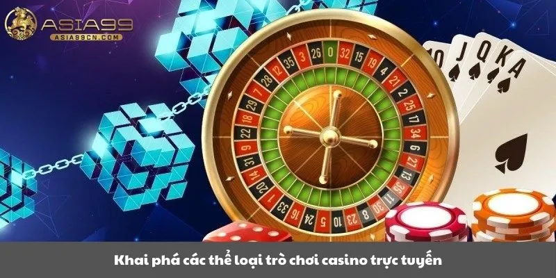 Casino 3 Khai phá các thể loại trò chơi casino trực tuyến
