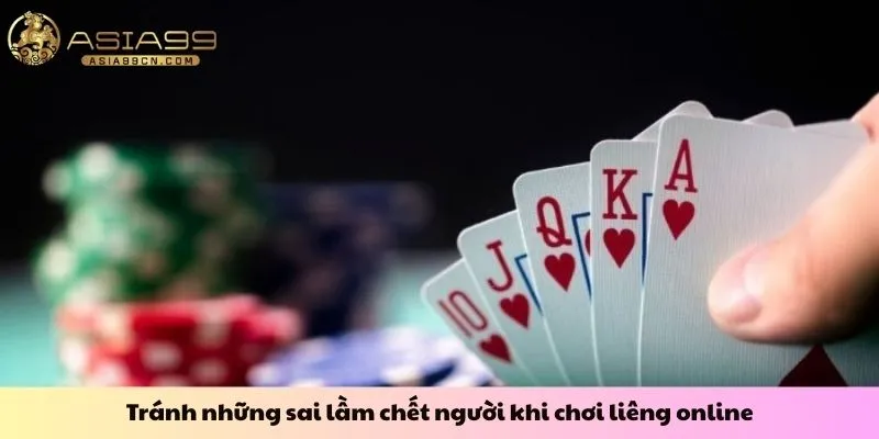 Bí Kíp Đánh Bài Liêng 2 Tránh những sai lầm chết người khi chơi liêng online