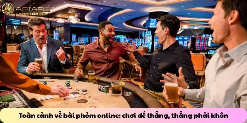 Cách Chơi Bài Phỏm 1 Toàn cảnh về bài phỏm online: chơi để thắng, thắng phải khôn